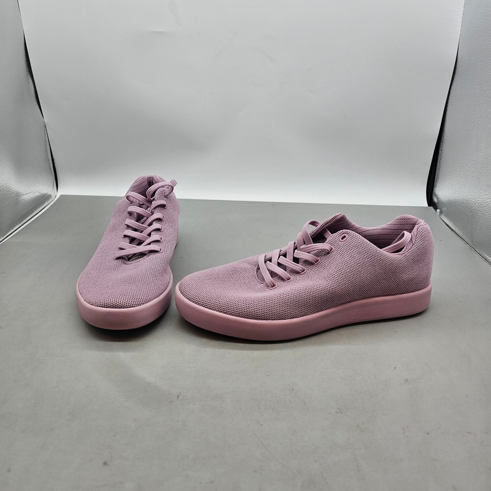 Atoms Model 000 Purple Mauve Knit Lace Up Sneakers Mens 10.25 Womens 11.75